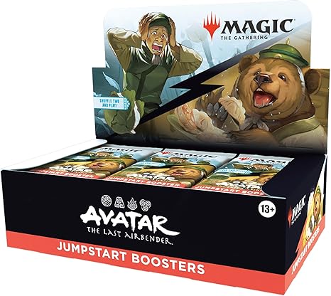 Magic: The Gathering | Avatar: The Last Airbender Jumpstart Booster Box 24 Packs  2-Player Card Game