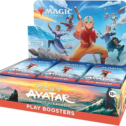 Wizards of The Coast - Magic: The Gathering Avatar: The Last Airbender Play Booster Box (30 Packs)