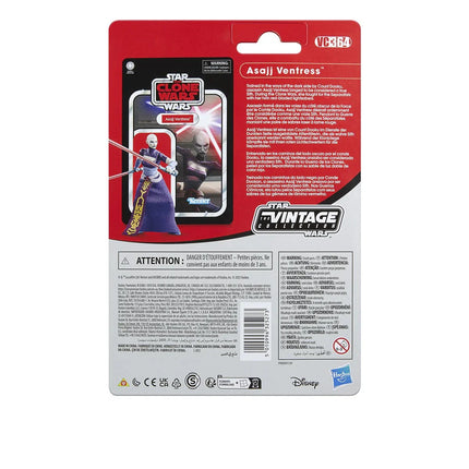 Star Wars The Vintage Collection Asajj Ventress 3 3/4-Inch Action Figure