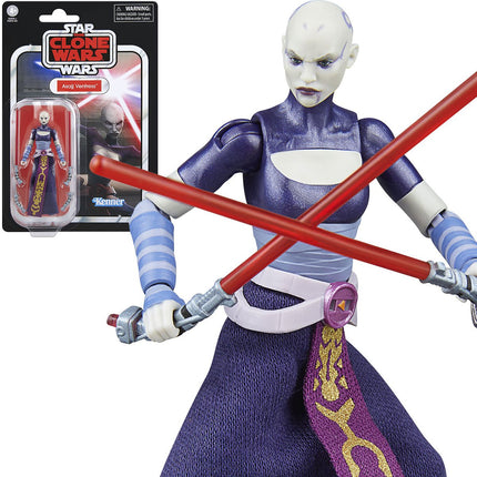 Star Wars The Vintage Collection Asajj Ventress 3 3/4-Inch Action Figure
