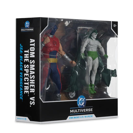 DC Multiverse Atom Smasher Megafig vs. The Spectre JSA: Black Vengeance Action Figure 2-Pack