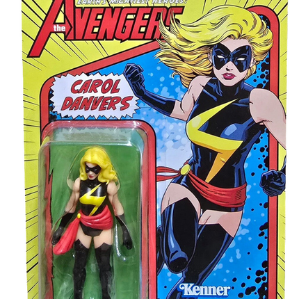 Marvel Legends Retro Avengers Carol Danvers 3.75”