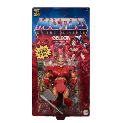 Masters of the Universe Origins Geldor Exclusive