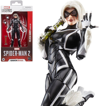 Spider-Man Marvel Legends Series Gamerverse Black Cat Felicia Hardy 6-Inch Action Figure