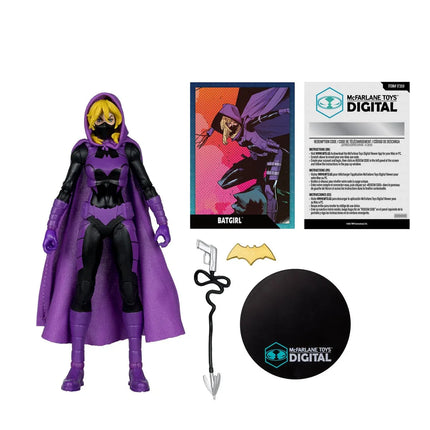DC Direct Wave 5 Batgirl Stephanie Brown 7-Inch Scale Action Figure with McFarlane Toys Digital Collectible