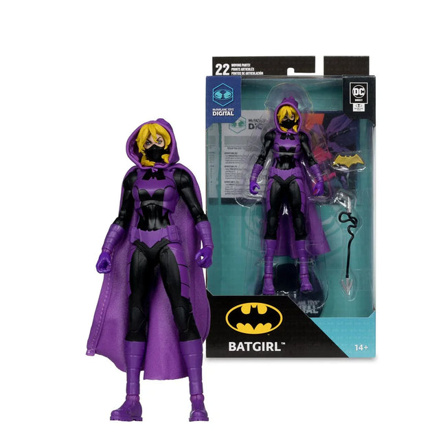 DC Direct Wave 5 Batgirl Stephanie Brown 7-Inch Scale Action Figure with McFarlane Toys Digital Collectible