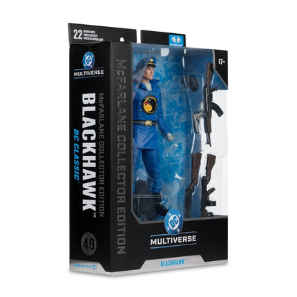 DC McFarlane Collector Edition Wave 13 Blackhawk DC Classics #49 7-Inch Scale Action Figure