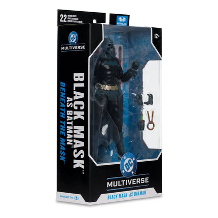 DC Multiverse Wave 24 Black Mask as Batman Beneath the Mask 7-Inch Scale Action Figure