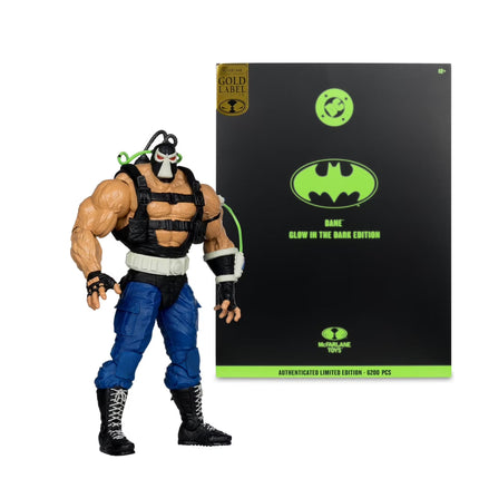 Bane (DC Multiverse: Glow in the Dark Edition) Mega Figure Gold Label - McFarlane Toys