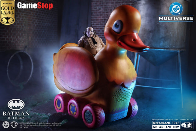 McFarlane Toys DC Multiverse Vehicles Batman Returns The Duck with Penguin Figure Set