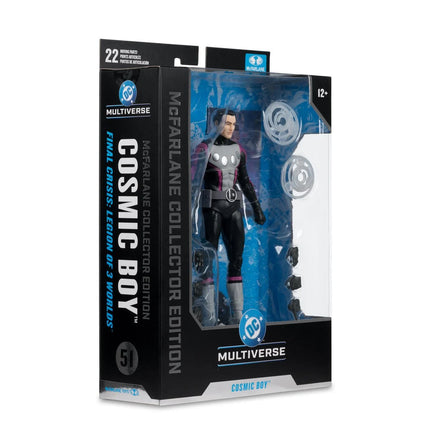 DC McFarlane Collector Edition Wave 13 Cosmic Boy Final Crisis #51 Figura de acción de 7 pulgadas