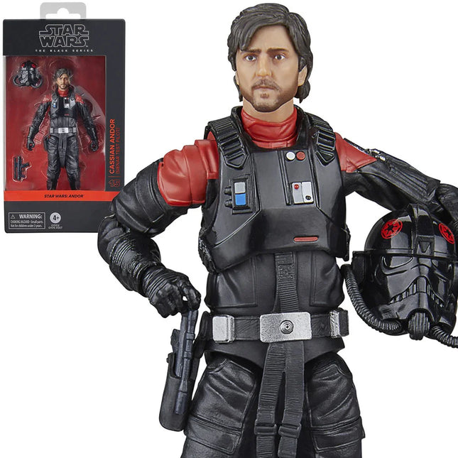 Star Wars The Black Series Cassian Andor (Sienar Test Pilot) 6-Inch Action Figure