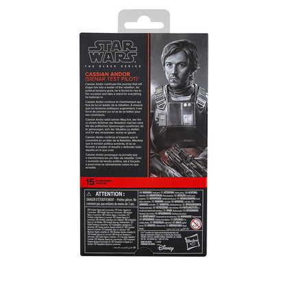 Star Wars The Black Series Cassian Andor (Sienar Test Pilot) 6-Inch Action Figure
