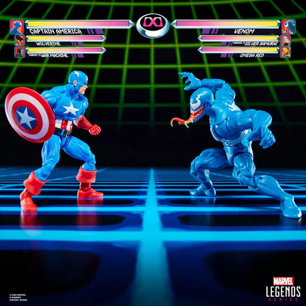Marvel Legends Gamerverse Captain America VS Venom MVC Figure 2 pack