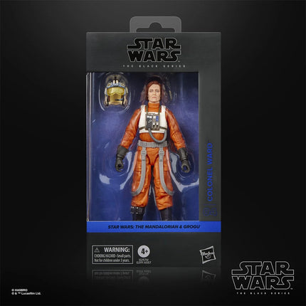 Star Wars The Black Series The Mandalorian & Grogu Colonal Ward 6-Inch Action Figure
