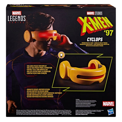 X-Men 97 Marvel Legends Series Cyclops Premium Roleplay Visor Prop Replica