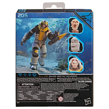 G.I. Joe Classified Series Deluxe Malcom Deep Six Willoughby 6-Inch Action Figure