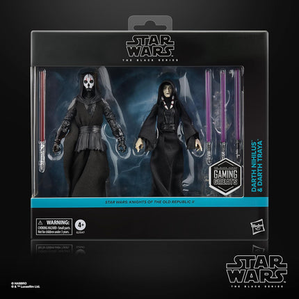 STAR WARS The Black Series Darth Nihilus & Darth Traya, Knights of the Old Republic II Premium Collectible 6 Inch Action Figure 2-Pack (Amazon Exclusive)