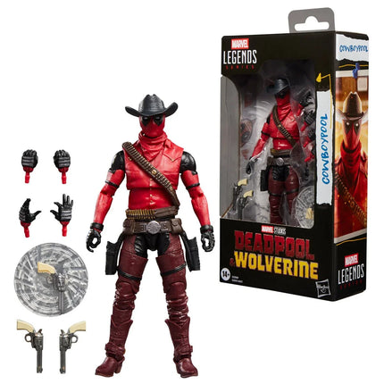 Deadpool & Wolverine Marvel Legends Cowboypool 6-Inch Action Figure