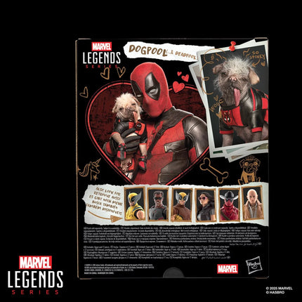 Deadpool Marvel Legends Series Dogpool and Deadpool 6-Inch Action Figures