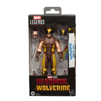 Deadpool & Wolverine Marvel Legends Wolverine (Brown Suit) 6-Inch Action Figure