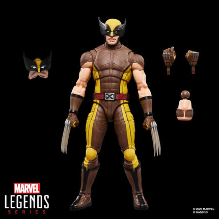 Deadpool & Wolverine Marvel Legends Wolverine (Brown Suit) 6-Inch Action Figure