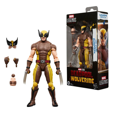 Deadpool & Wolverine Marvel Legends Wolverine (Brown Suit) 6-Inch Action Figure