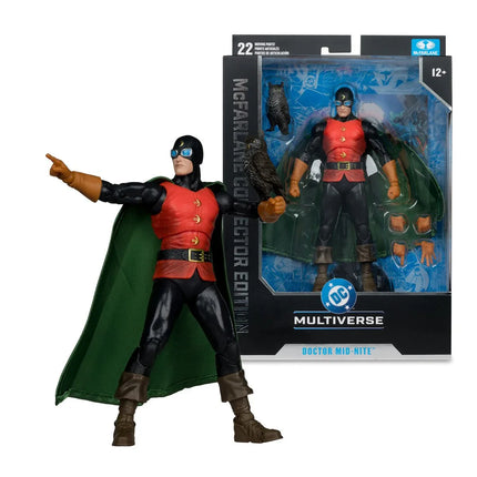 DC McFarlane Collector Edition Doctor Mid-Nite Justice Society of America #48 7-Inch Scale Action Figure - Exclusive