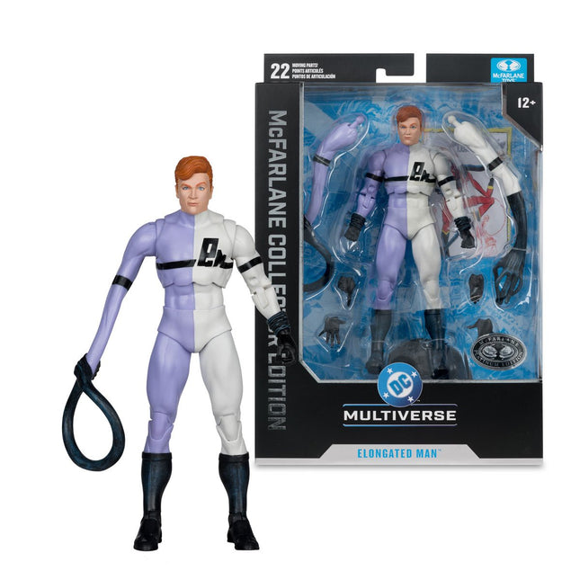 DC McFarlane Collector Edition Wave 13 Elongated Man DC Classics #50 7-Inch Scale Action Figure Chase