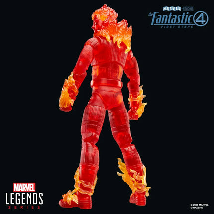 The Fantastic Four: First Steps Marvel Legends Series Human Torch 6-Inch Action Figure
