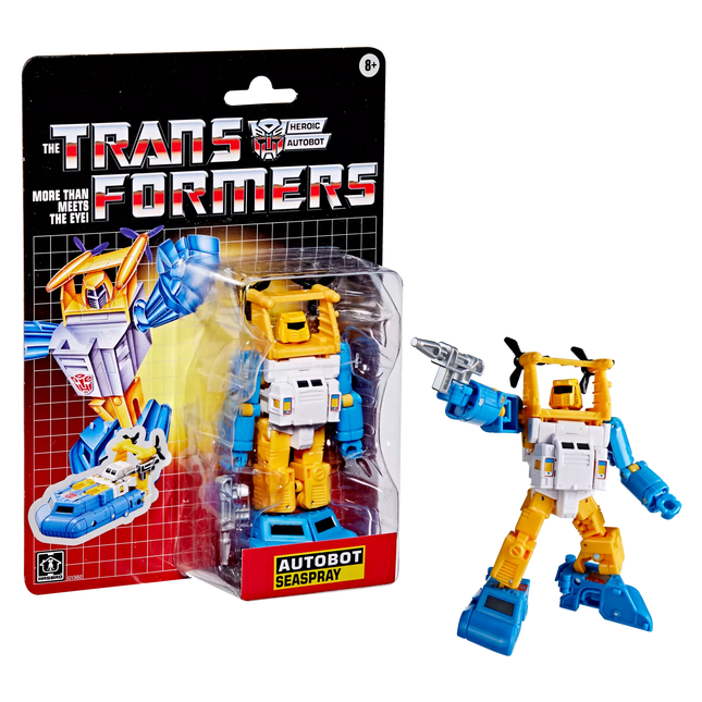 Transformers Retro G1 Autobot Seaspray