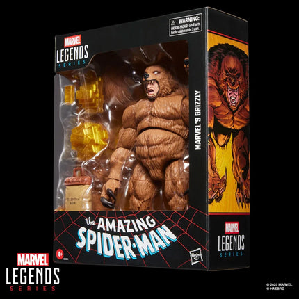 Spider-Man Marvel Legends Series Grizzly 6-Inch Action Figure