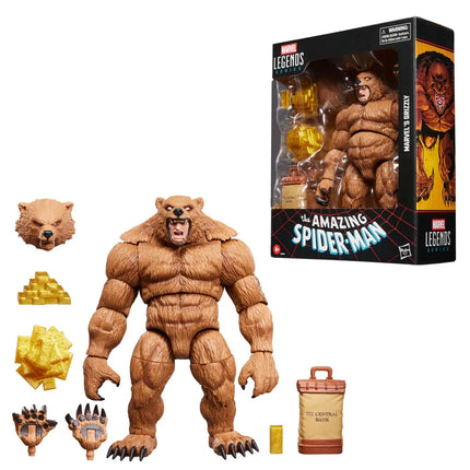 Spider-Man Marvel Legends Series Grizzly 6-Inch Action Figure