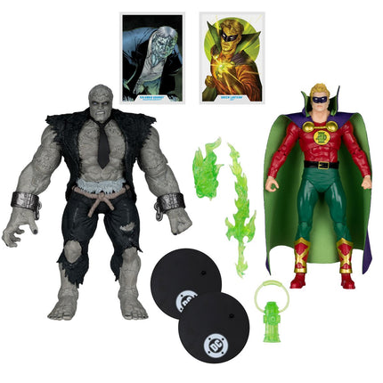 DC Multiverse Green Lantern Justice Society of America vs Solomon Grundy Megafig Action Figure 2-Pack