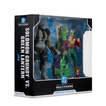 DC Multiverse Green Lantern Justice Society of America vs Solomon Grundy Megafig Action Figure 2-Pack