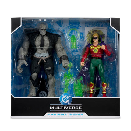 DC Multiverse Green Lantern Justice Society of America vs Solomon Grundy Megafig Action Figure 2-Pack