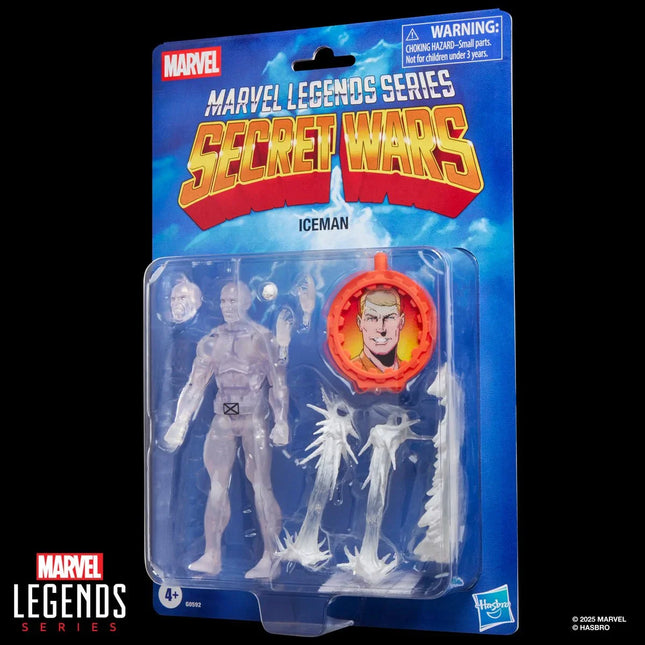Secret Wars Marvel Legends Ice Man 6-Inch Action Figure
