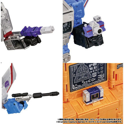Transformers Dramatic Capture Series DCS-6 Decepticons Part 2 Skywarp and Insecticons Set