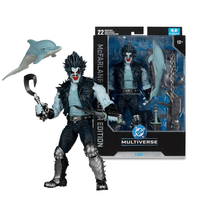 Figurine articulée Lobo DC Classic #58 de 18 cm – Série DC Multiverse McFarlane Collector Edition Vague 14