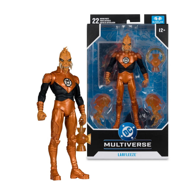 Figurine articulée Larfleeze DC Classic à l'échelle 7 pouces de la vague 26 du Multivers DC