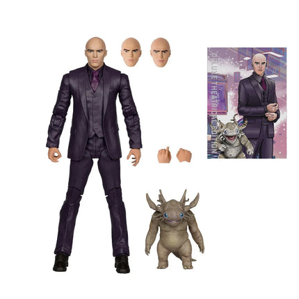 DC Multiverse Deluxe Theatrical Edition Wave 1 Superman Movie Lex Luthor and Baby Kaiju 7-Inch Scale Action Figure