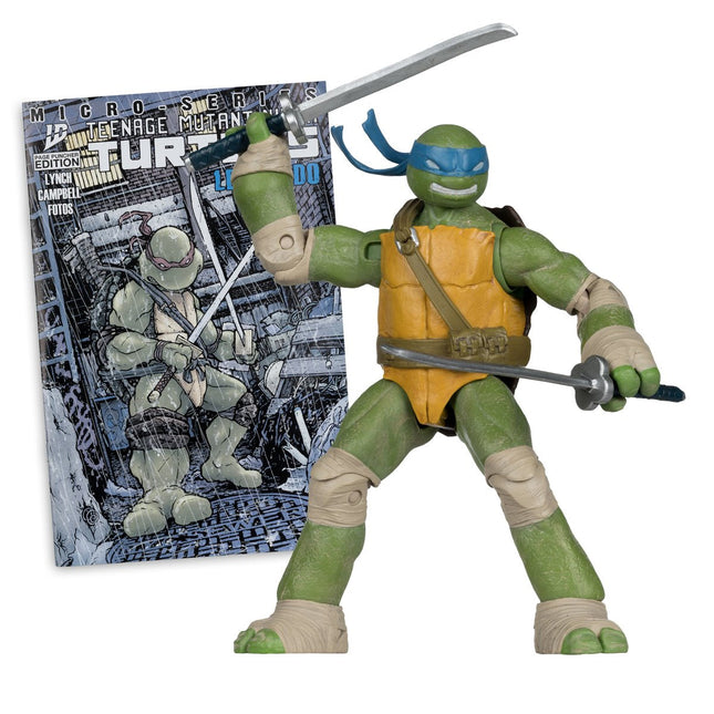 Teenage Mutant Ninja Turtles Page Punchers Wave 1 Leonardo 5-Inch Scale Action Figure with Comic
