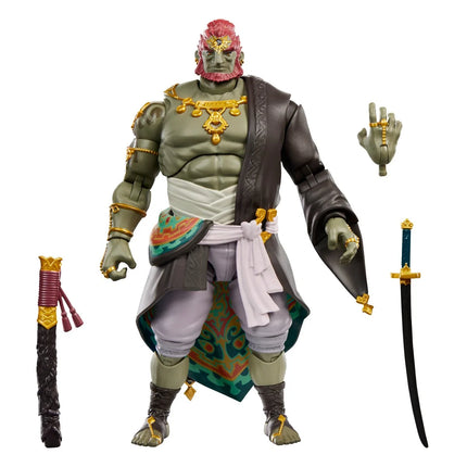 The Legend of Zelda Heroes of Hyrule Tears of the Kingdom Deluxe Ganondorf 6-Inch Scale Action Figure