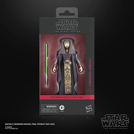 Star Wars The Black Series Luminara Unduli 6-Inch Action Figure
