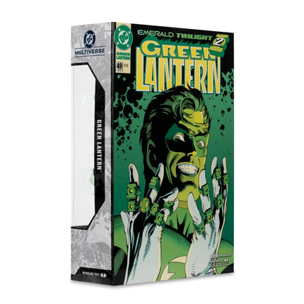 Green Lantern (DC Multiverse: Emerald Twilight) 7" Action Figure Gold Label Cover Recreations - McFarlane Toys