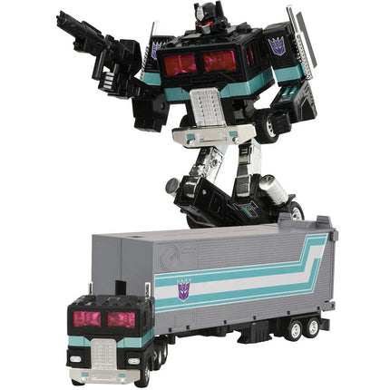 Transformers Missing Link C-01N Nemesis Prime with Container, Energon Axe, and Autobot Matrix of Leadership