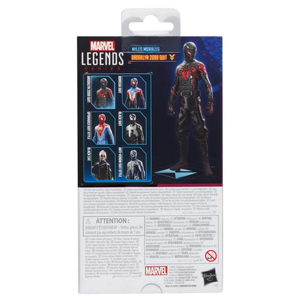 Spider-Man Marvel Legends Series Gamerverse Miles Morales Brooklyn 2099 6-Inch Action Figure