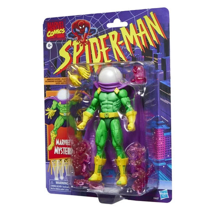 Marvel Legends Series Marvel's Mysterio, Retro Spider-Man Action Figure