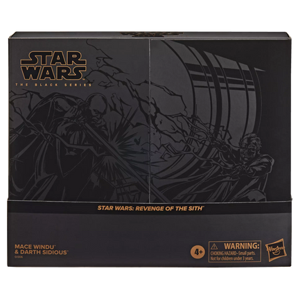 Star Wars The Black Series Mace Windu & Darth Sidious