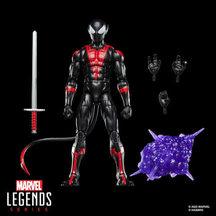Spider-Man Marvel Legends Retro Cardback Uncanny Spider-Man (Nightcrawler) 6-Inch Action Figure